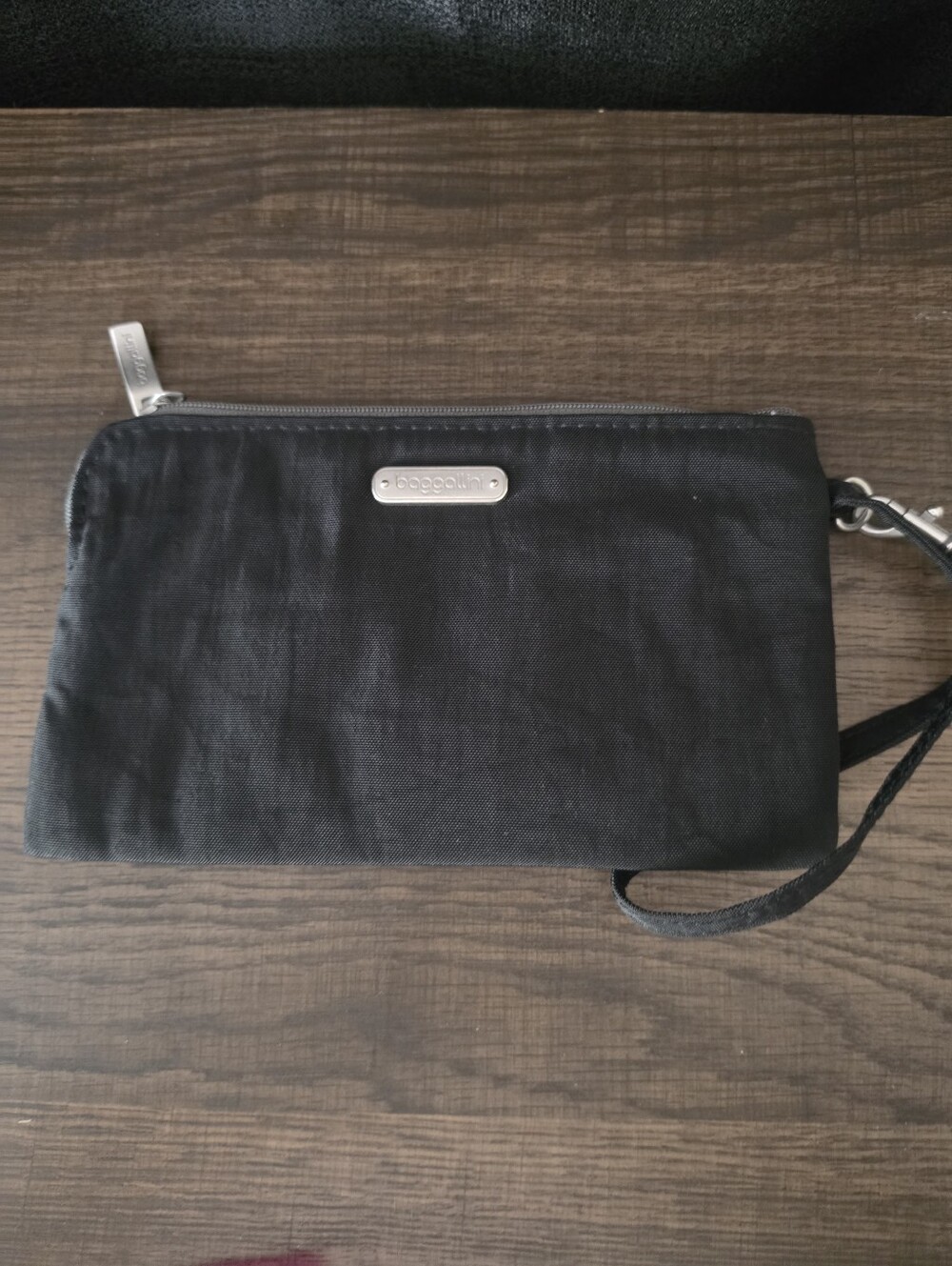 Baggallini Black Toiletry Wristlet